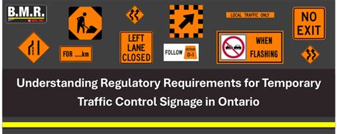 Understanding Regulatory Requirements for Temporary Traffic Control ...