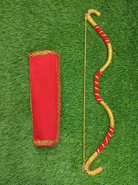 Lord Rama -Arjuna-Karna Velvet Dhanush Bow Arrow Tarkash Teer For Kids ...
