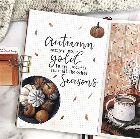Image result for Fall Drawings Bullet Journal