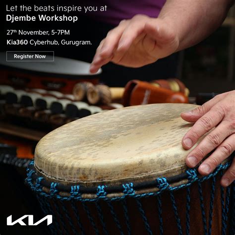 Groove to the beats of inspiration at the Djembe Workshop at Kia360