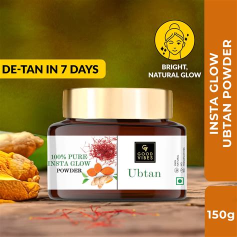 Ubtan Insta Glow Powder (150 g) – Good Vibes