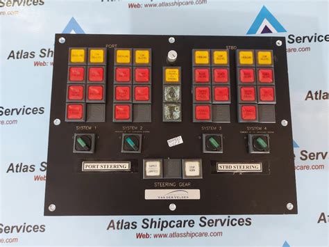 Vander Velden Steering Gear Control Panel System – Atlas Shipcare Services