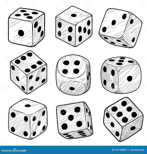 Dice Drawing Instructions at Elizabeth Blanche blog