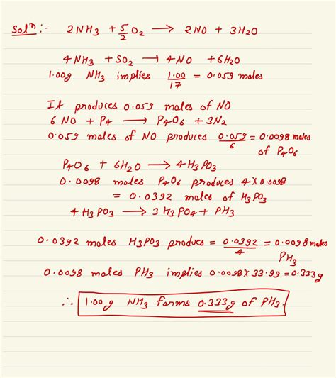 Image result for NH3 O2 NO H2O Balanced