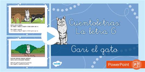 Cuentoletras: La letra G (teacher made) - Twinkl