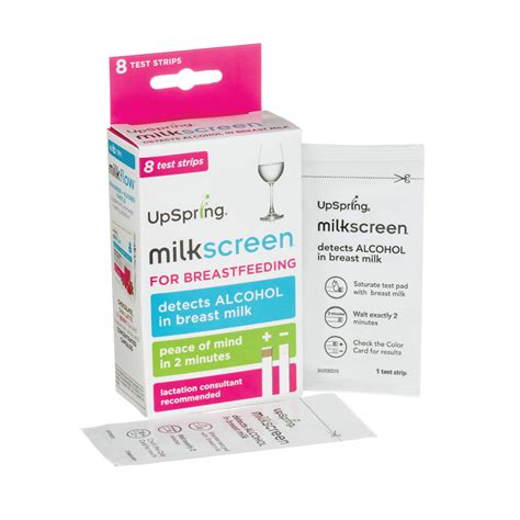 Upspring Milkscreen Test Strips to Detect Alcohol in Breast Milk - at ...