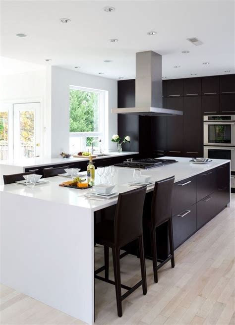 Incredible Black And White Kitchen Ideas To Try38 | Modern kitchen ...