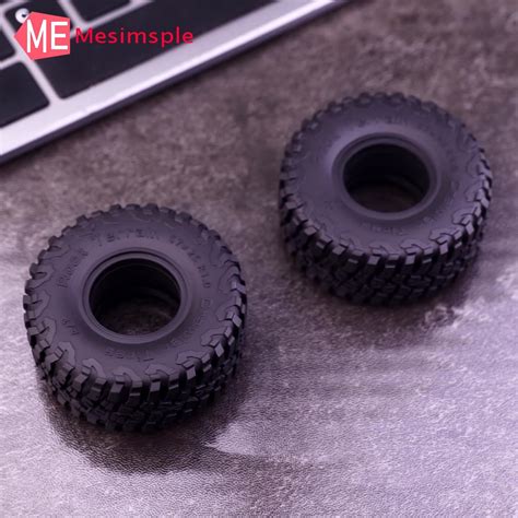 Mesimsple 1.0 Inch Tire Soft Rubber for Axial 1/24 SCX24 AX24 India | Ubuy