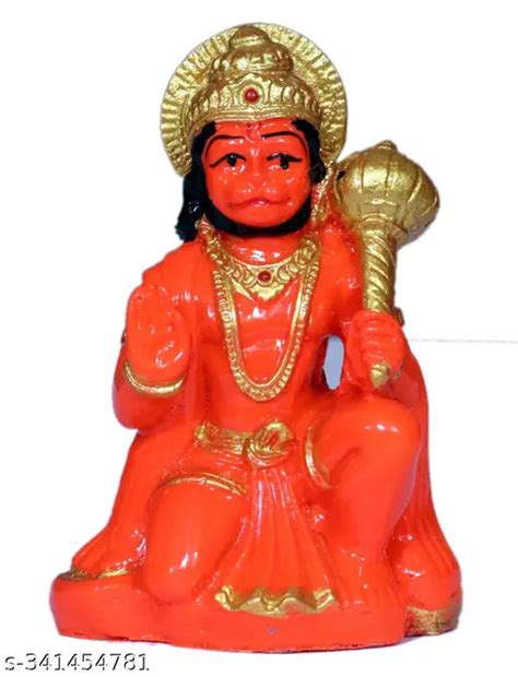 MORATER Adiyogi And Hanuman ji Smoke Backflow Showpiece Combo for Home ...