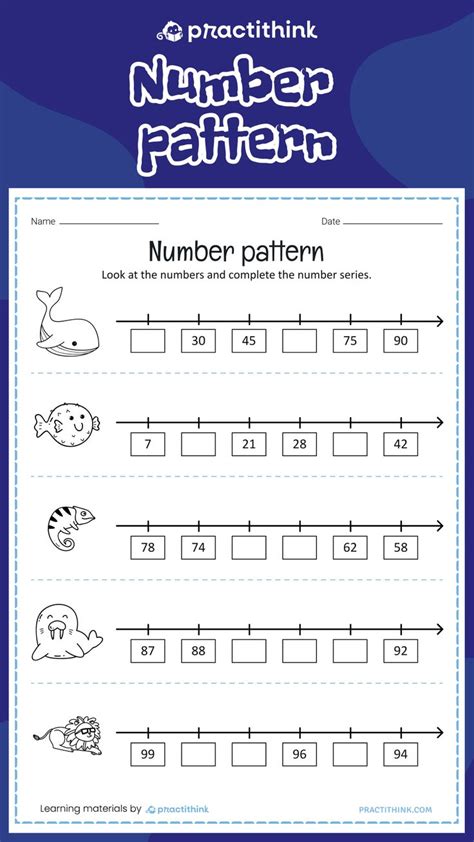 Numeric Pattern Activities 的图像结果