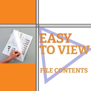 NSSP L-Type Transparent A4 Size Document Sleeve Project File Document ...