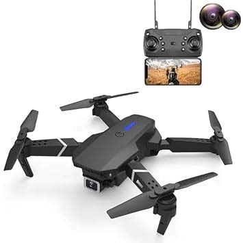 E88 Pro Foldable Drone with 4K HD Dual Camera, WiFi FPV Live Video ...