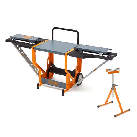 Buy BORA Portamate Miter Saw Stand with Pedestal Roller - Mitre Saw ...