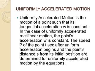 Uniformly Accelerated Motion Examples 的图像结果