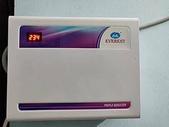 Everest 4 KVA-N Triple Booster Digital Model Voltage Stabilizer for AC ...