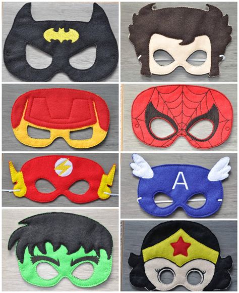 Kids Valentine Crafts Super Hero Mask - Homemade Creations