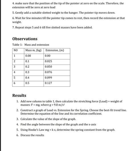 Image result for How to Find the Spring Constant Projectile