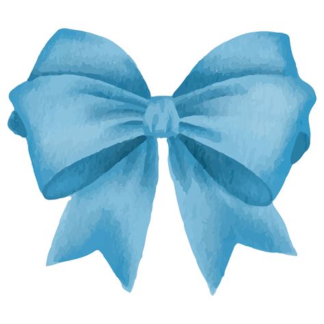 Blue Ribbon Bow Clip at Fernando Crawford blog