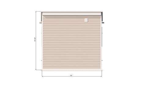 10x10 Garden Shed - How to Build - Premium Plans | GoodWoodPlan