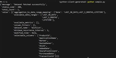 Sample Python Application 的图像结果