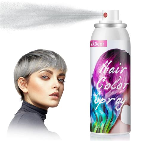 Amazon.com : ROHVEMJ Gray Hair Spray Color ONE-TIME USE Colors for ...