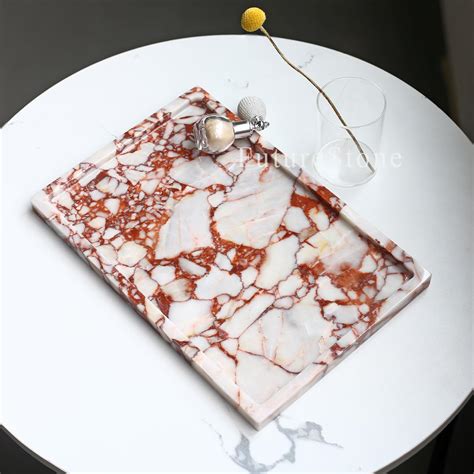 100 Natural Marble Serving Tray Luxury Marble Storage Tray Home ...