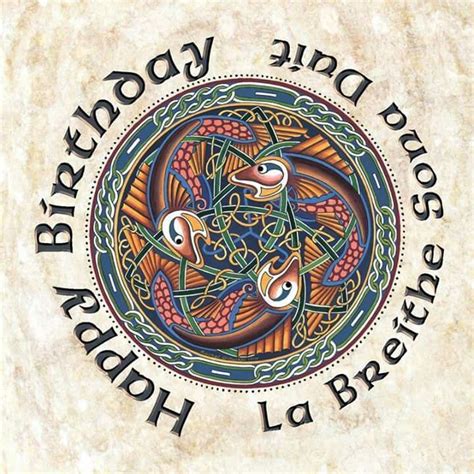 Scottish gaelic happy birthday | Happy birthday in gaelic, Happy ...
