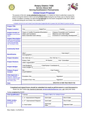 District Organization Chart - Rotary District 7430 Doc Template | pdfFiller