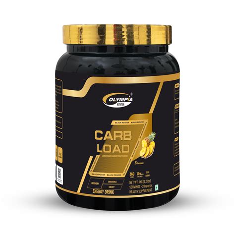 Carb Load Pineapple 1kg | Fast Carb Powder for Workout Fuel – Olympia ...