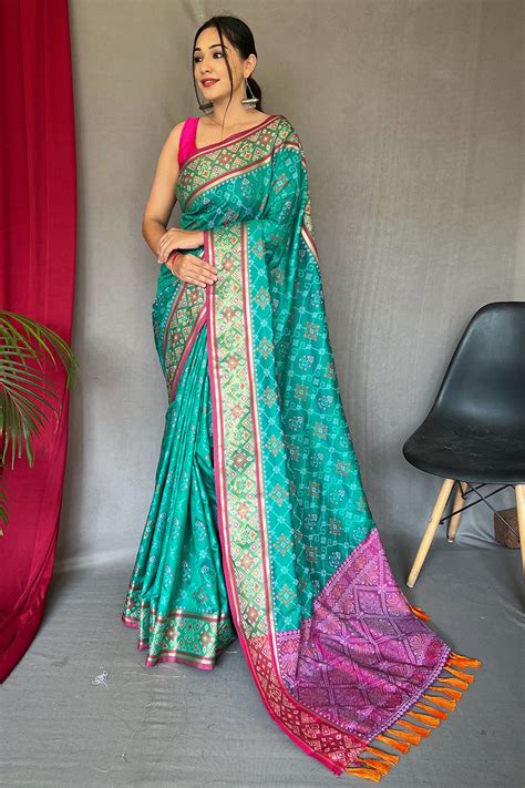 Buy Patola Silk Sarees Online | Karagiri