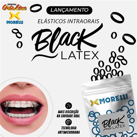 Morelli Intraoral Black latex Elastics (Pk of 1000 pcs) – orthobuy