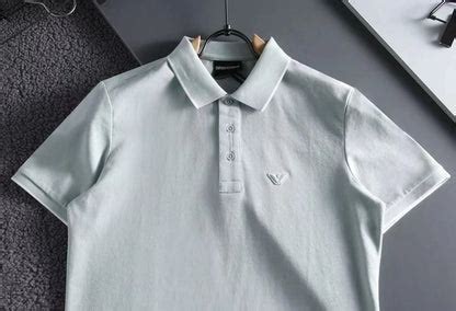 EMP*RIO AR*ANI || Regular Fit Cotton Polo T-Shirt – FASHION MYST