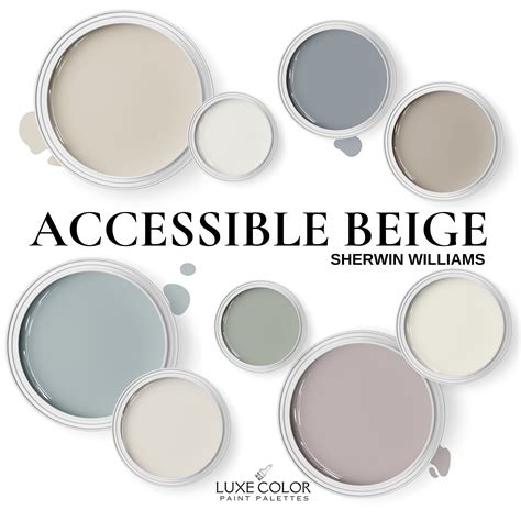 Accessible Beige Color Palette ~ Sherwin Williams Complementary Colors That Include Cabinets ...