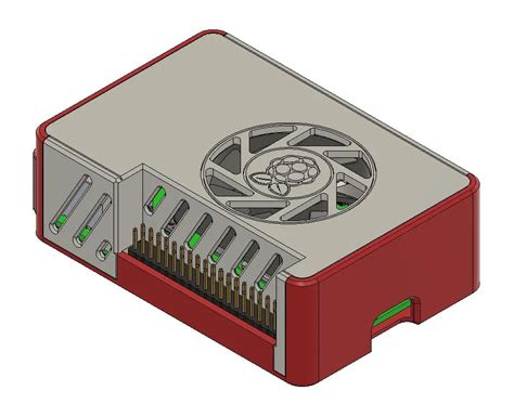 Image result for Raspberry Pi 4B STL