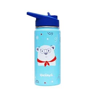 BLACKBUCK Vacuum Insulated Stainless Steel Water Bottle for Kids ...