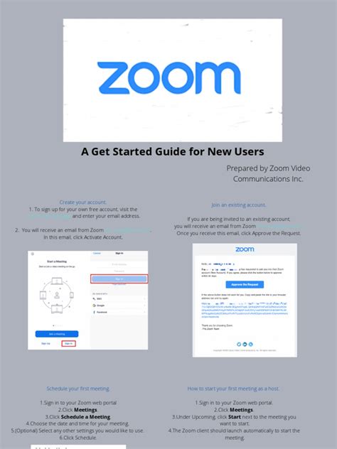 Image result for Zoom Interface Quick Start Guide