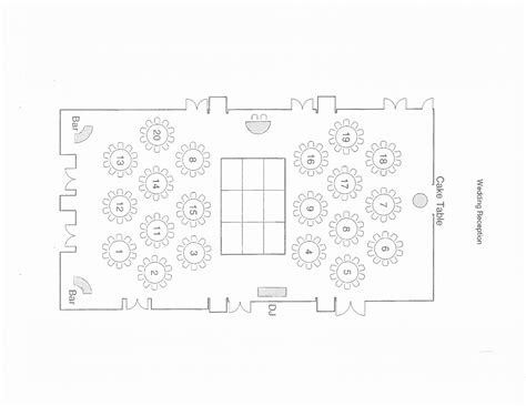 Wedding venue floor plans 60 photos - Astyledwedding.com