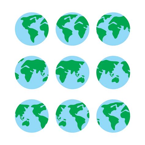 Multi Colored Globe Vector 的图像结果