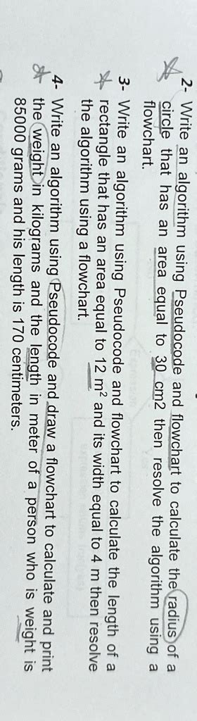 Algorithm and Flowchart of Radius of Circle 的图像结果