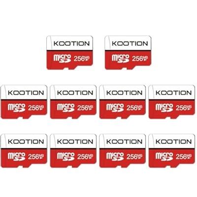 (Not 256 GB) 256 MB Micro SD Card 10-Pack, KOOTION India | Ubuy