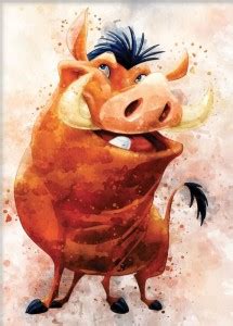 Timon and Pumba Poster Matte Finish Poster Paper Print - Personalities ...