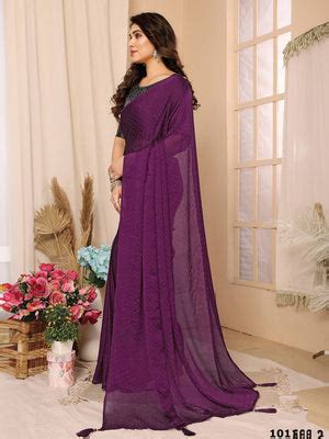 Buy Latest Chiffon Sarees online at Best Price - Karagiri