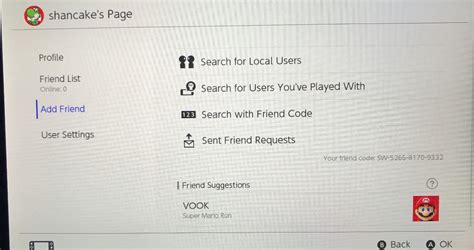 Nintendo Switch Friend Code 的图像结果
