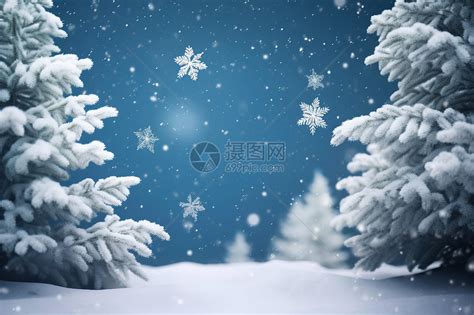 圣诞节雪地场景高清图片下载-正版图片600735246-摄图网