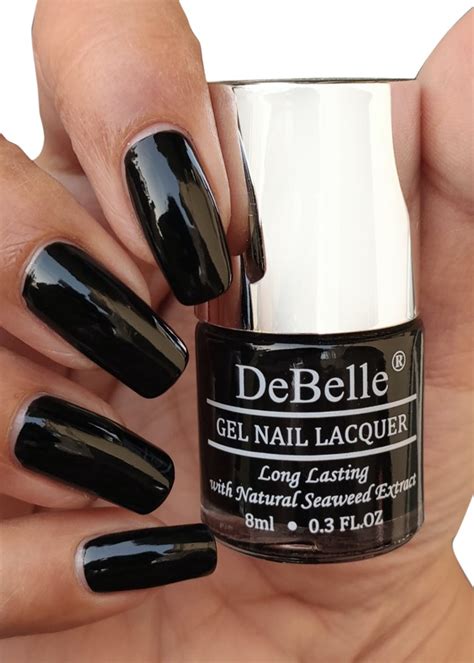 Get Gel Nail Polish Luxe Noir (Black Nail Polish) - 8 ml at ₹ 265 | LBB ...