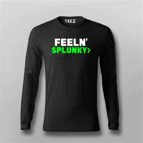 Feeln' Splunky Funny Programming T-shirt For Men – TEEZ.in