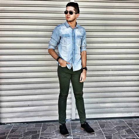 53 Best Men’s Green Pants Outfits