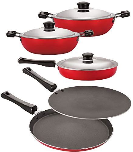 Buy Nirlon Nonstick Rakshabandhan Cookware Combo Utensils Gift Set for ...