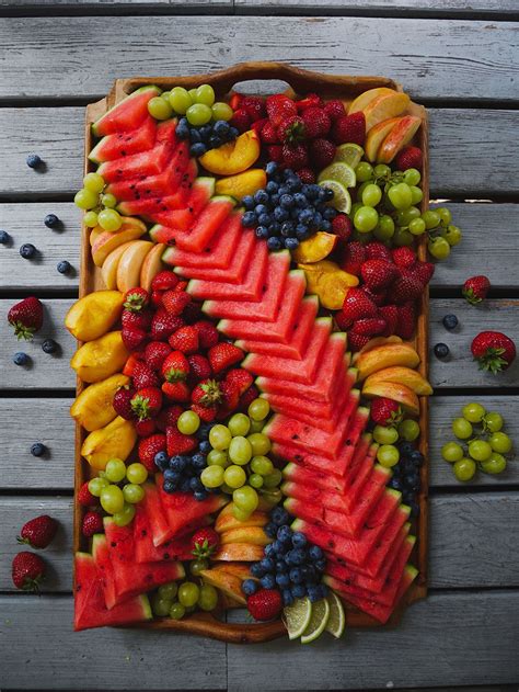 Rainbow Fruit Platter