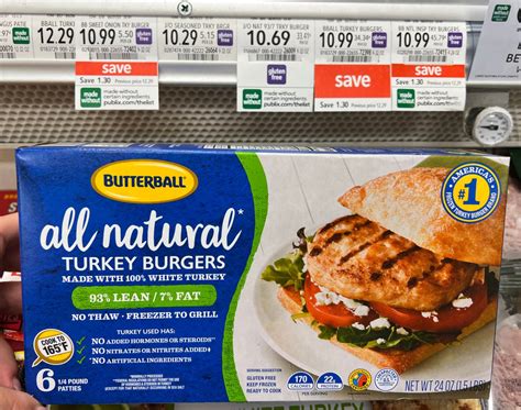 Butterball Turkey Burgers Only $7.99 At Publix (Regular Price $12.29 ...